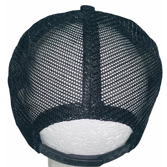 Vtg A & T Well Service Mesh Snapback Gold Scrambled Eggs Hat Cap Made in USA EUC - Picture 4 of 10